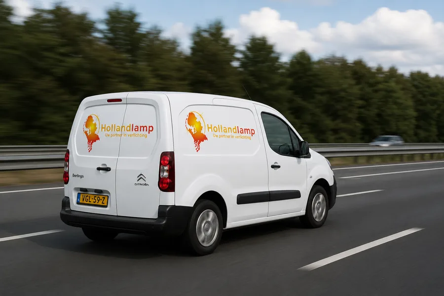 Snelle levering bij Hollandlamp