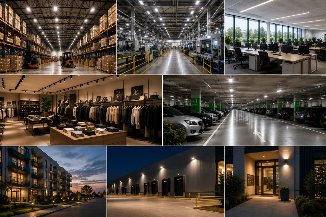 Projectverlichting op locatie